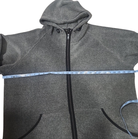 Head Hoodie Grey Zippered Jacket. Size XL - Picture 8 of 10